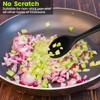 GEEKHOM Silicone Cooking Spoons, 2 Pieces 11" Heat Resistant Silicone