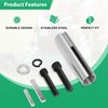 Camotokiit Extended 1 to 1 1/8 inch 1/4" Key Gas