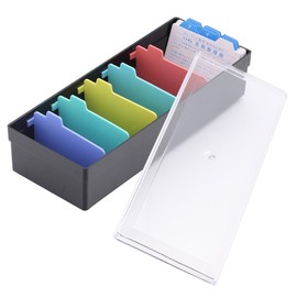 Lion Office Equipment No.100-BK Business Card Organizer, 800 Count, Black