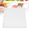 Jeanoko Blank Flip Book Paper with Holes, 200 Sheets Animation