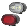 Bike Light Front and Back USB Rechargeable Bicycle Headlight Tail