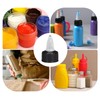 sourcing map 48 Pack Twist Top Cap 24/410 Black Dispensing