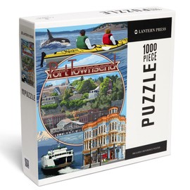 Port Townsend, Washington, Montage Scenes (1000 Piece Puzzle, Challenging Jigsaw Puzzle for Adults, Made in USA)