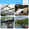 2 PCS Swimming Pool Ladder Weights, HDPE Swimming Pool Step
