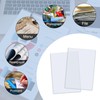 Rainmae 5 Pack 11" x 17" Rigid Print Protectors, Clear