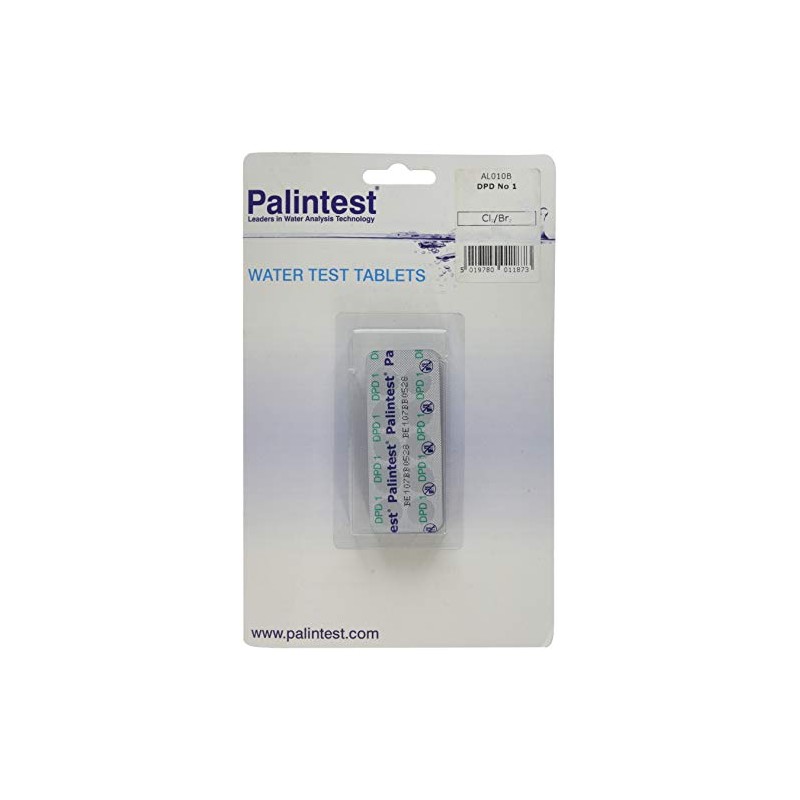 Palintest DPD No.1 Rapid Dissolve Chlorine Test Tablets - per