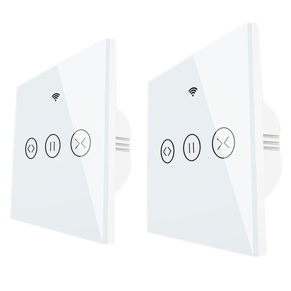 WiFi Smart Rolladenschalter Wlan Alexa Rolladen Zeitschaltuhr, Smart Jalousieschalter Kompatibel