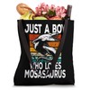 Mosasaurus Dinosaur Boy Tote Bag