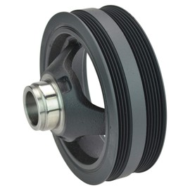 TRQ Harmonic Balancer Crank Pulley Compatible with Chevy GMC Truck Van Tahoe 4.8 6.2 5.3