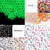 DAHI 800pcs White Acrylic Number 0~9 Round Beads for Threading
