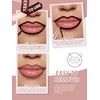 QCMME Lip Stain Peel Off Lip Liner Stain with Tweezer,