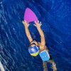Swimming Back Float and Kickboard Set for Kids Swimming Bubble
