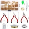 Yizunnu Jewellery Making Starter Kit Repair Tool Kit Craft Gold