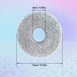 VIEWALL VIEWALL Wischt1cher f1r Dreame L10s Ultra Gen 2/L10s Pro Ultra Heat/X40 Ultra Complete /L40 Ultra Saugroboter,Neues Verbessertes Mikrofaser Weich Waschbar und Wiederverwendbar Ersatz Wischmopp Mop