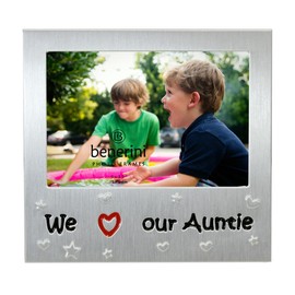 benerini We Love Our Auntie ' - Photo Picture Frame Gift - 5 x 3.5