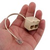 OPAX51 2 x RJ11 to Dual RJ11 Splitter Cable 6P4C