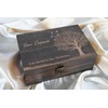 Engraved Time Capsule Memory Box – Wooden Keepsake Box for