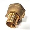 Generic 5/8" PEX Water Meter Coupling, LEAD FREE Brass, 5/8"