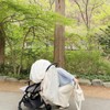 Stroller Wind Shade Breathable Cartoon Pattern Adjustable Universal Mesh Stroller
