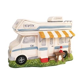 Blue Sky Ceramics Camper Cookie Jar, Multi (20400)