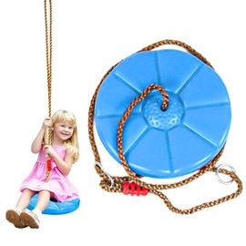 Outdoor Swing, Climbing Rope for Children and Adults (Blue)