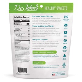 Dr. John’s Sugar Free Candy, Healthy Hard Candy with Zero Sugar, Low Calorie Snacks, Keto Friendly, Vegan, Gluten Free, Creamsicle Swirl, 100 Count, 1 LB