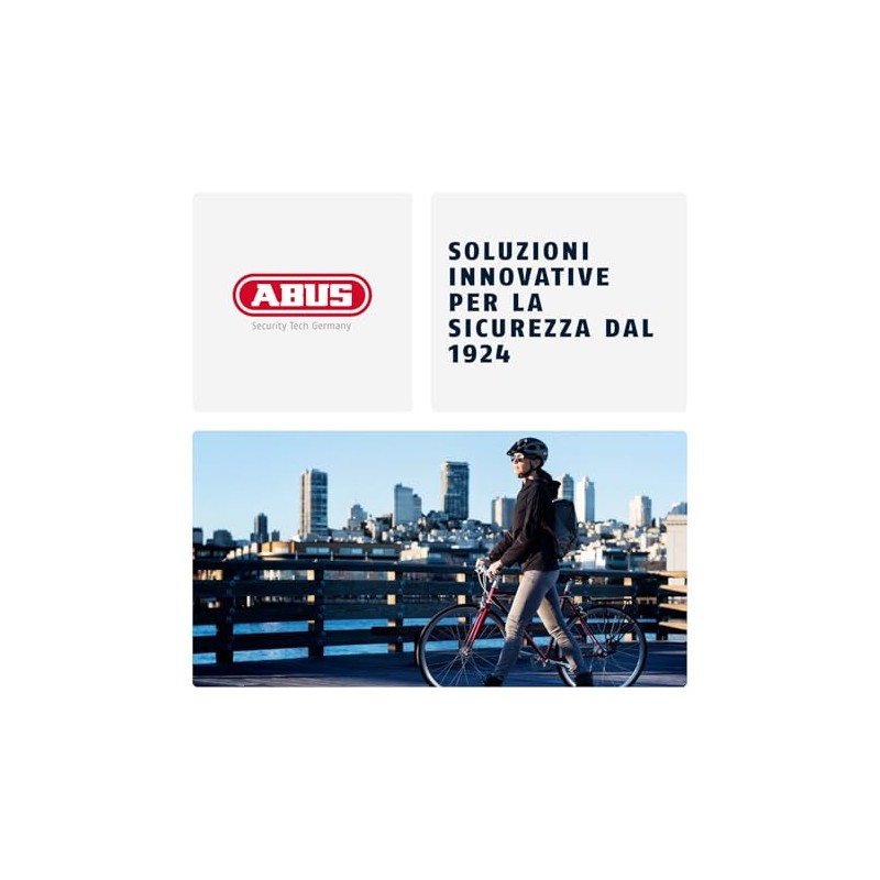 ABUS Lucchetto a Catena 1500 Web - Lucchetto per Bicicletta