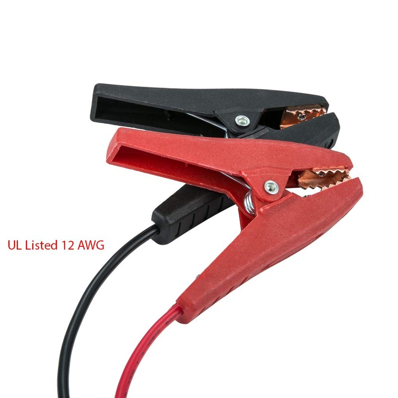 YCIND Battery Alligator Clips Clamp Clip-on to Ring 3/8" Ring