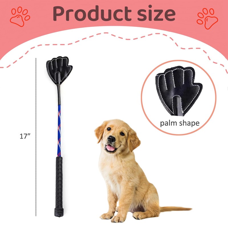 GSNYSAN 2 Pack Dog Training Stick Pole 17", Puppy Training