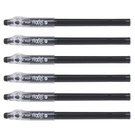 Pilot Frixion Ball Stick Tip 07 Black (Pack of 6)