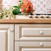 Ravinte Pack of 5 Cabinet Knobs, Brushed Nickel Knobs for