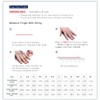 Bo.Dream - Anillos de compromiso de plata de ley chapados