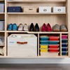 HOMICKER Shoe Organizer for Closet, Shoe Storage Box, Foldable Shoe