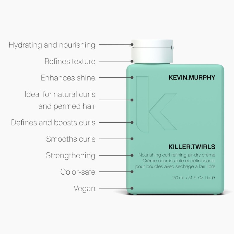 Kevin Murphy Killer Twirls Nourishing Curl Refining Cream 150 ml