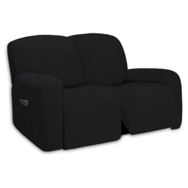 PureFit Super Stretch Loveseat Recliner Sofa Couch Cover with Pocket – 2 Seat...