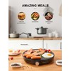 Crepe Maker Machine, Reemix Compact Pancake Griddle Precise Temperature Control,