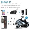 EJEAS V6PRO Motorcycle Intercom Bluetooth Headsets 1200 m up to