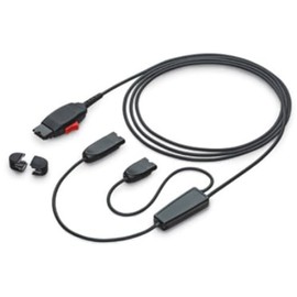 Plantronics 85S09AA Poly Y Training Cable With Qd Accs Lock - Digital Headsets, black