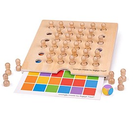 Bigjigs Toys, Colour Memory Game, Wooden Toys, Wooden Games, Memory Match Game, Wooden Memory Game, Memory Games For Children, Memory Chess, Kids Game
