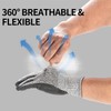 Vgo... 1 Pair Cut Resistant Gloves with Coat Nitrile Palm,HPPE