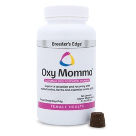 Breeder's Edge Oxy Momma- Nursing & Recovery Supplement- for Medium & Large Dogs- 40ct Soft Chews