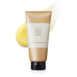 N organic Basic Soothing Cleansing Gel (Approx. 2 Months Supply), W Cleanse Formula to Eliminate 5 Large Dirt from Pollen, Dust, Square Plugs, Vitamin C Derivatives, Sweet Citrus Scent, 6.0 oz (170