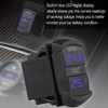 Car DC 10V-60V Blue LED Digital Dual Voltmeter Universal for