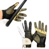 SpiderGrip Golf Glove Men's Left Hand - Gold/SpiderGrip Nonslip Golf