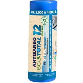 Sistema Antisarro para Depósito de Agua 12 Meses. Filtro de Agua para Tinaco Previene formación de Sarro, Descalcificador de agua para Tinaco, Cisternas y Depósitos de 2,000 a 4,000 L. 1 año