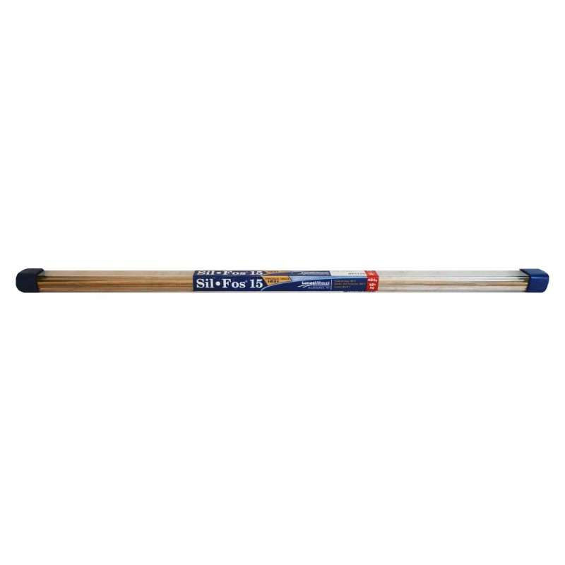 LucasMilhaupt 15% Silver Brazing Rods 5 RODS Sil-Fos, Worthington, Harris