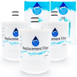 Denali Pure Replacement Water Filter for LG, Kenmore, Sears Refrigerators - Compatible with LG LFX25974ST, LG LFX25973ST, LG LSC27925ST, LG LSC23924ST, LG LT500P (Pack of 3)