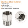 MECCANIXITY Stainless Steel Hex Reducer Pipe Fitting G3/4 Female to