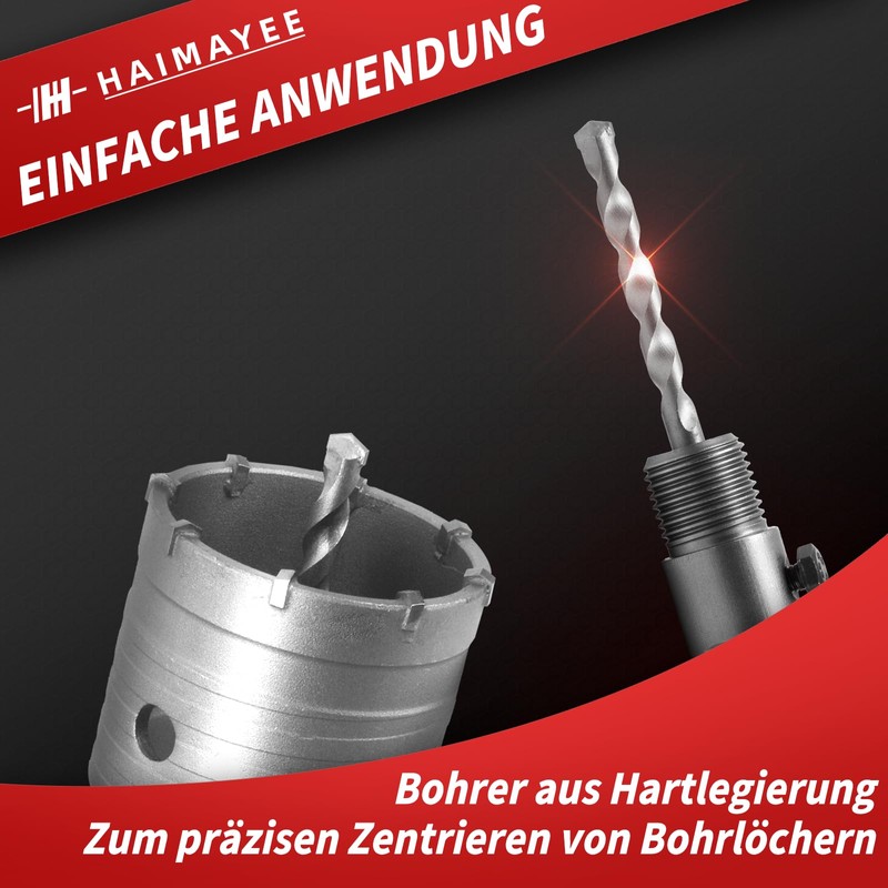 SDS Plus Drill Bit 55 mm Socket Drill Bit Socket