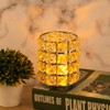 Feyarl Makeup Brush Case Brush Stand Crystal Brush Holder Cosmetic